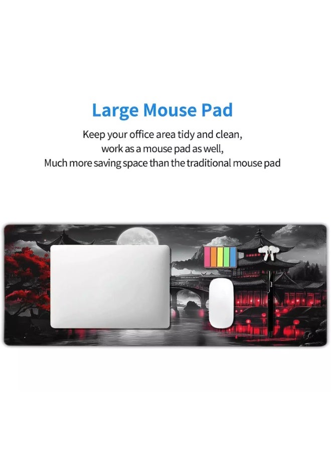 لوحة ماوس ريفرسايد فول مون - مقاس كبير 80 × 30 سم - Image 4